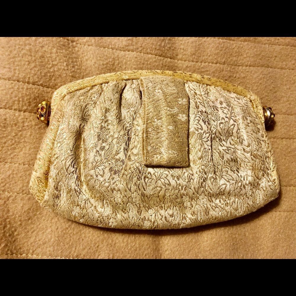 Beautiful Vintage Evening Clutch By Mel-Ton